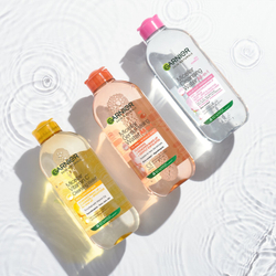 Garnier Skin Naturals Micellar Gentle Peeling - мицеллярная вода с эффектом пилинга /   400  ml  / GTIN 3600542522328