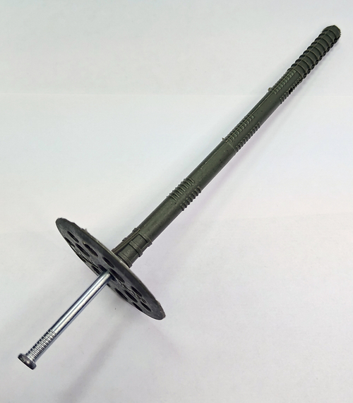 10х180 IZM дюбель + ГВОЗДЬ (1+2) для изоляц. материалов (200 шт.)