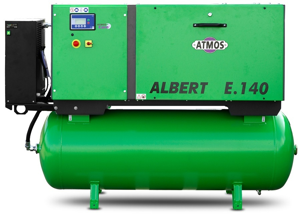 Винтовой компрессор Atmos Albert E 140-KR 13 с ресивером — Фото №3 