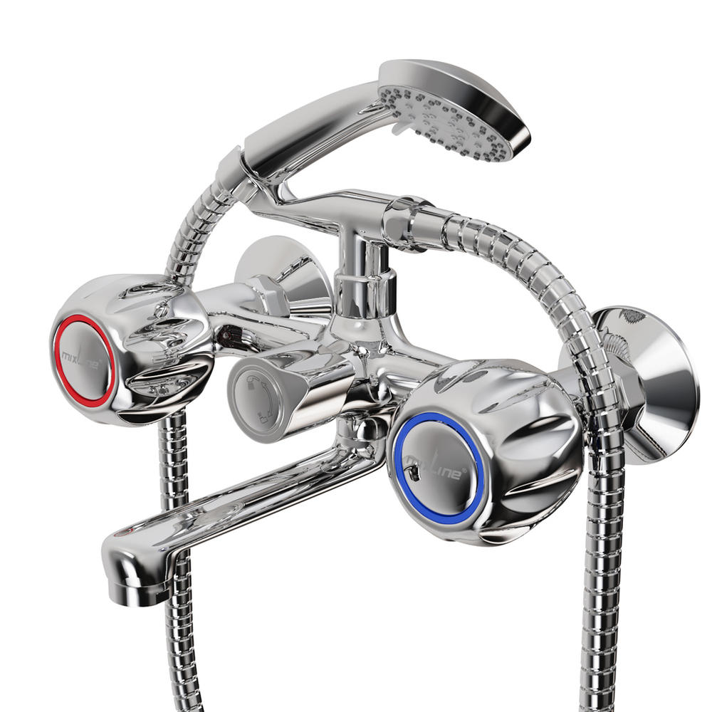 Смеситель для ванны 1/2 кер. MIXLINE ML02-01