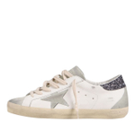 Golden Goose Super-Star “White Grey Glitter”