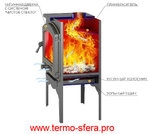 Печь отопительная Везувий В8 (224)