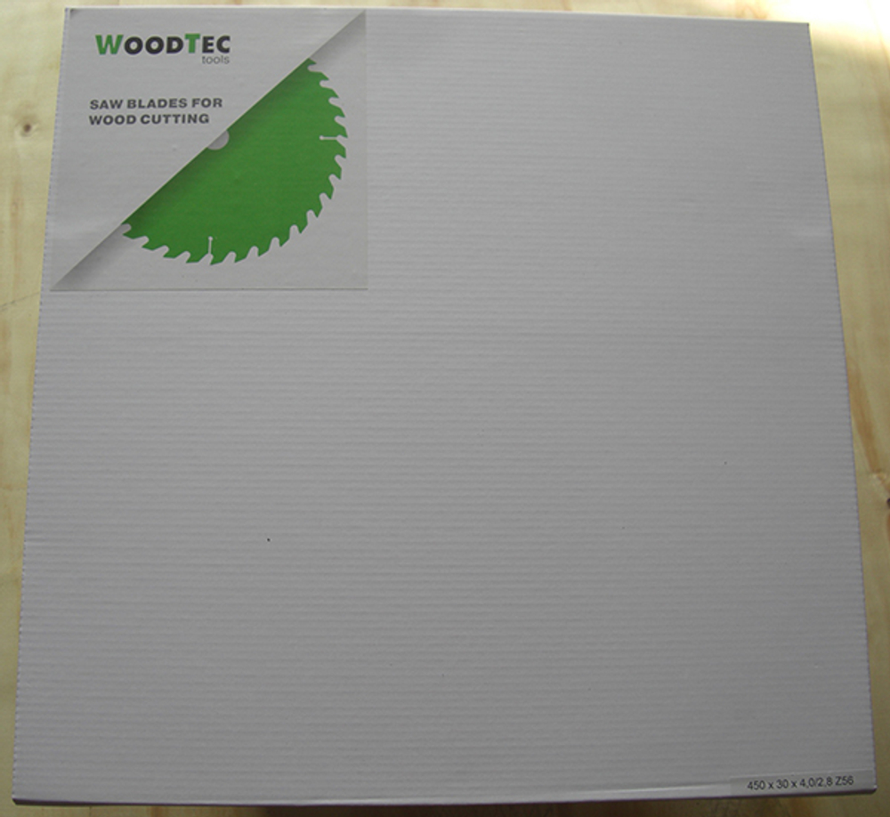 Пила дисковая Ø450 х 30 х 4,0/2,8 Z56 WZ WoodTec