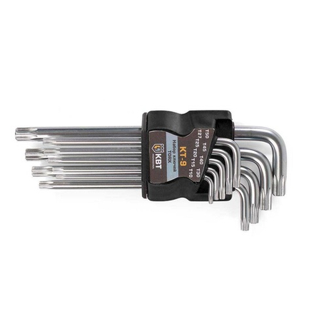Набор ключей TORX КТ-9 (Т10-Т50) КВТ-PROFESSIONAL 79202