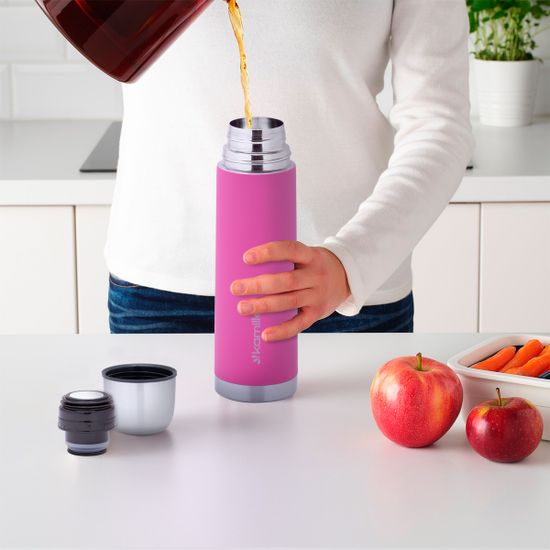 Термос 500 мл. из нержавеющей стали Kamille KM-2001A с прорезиненным покрытием