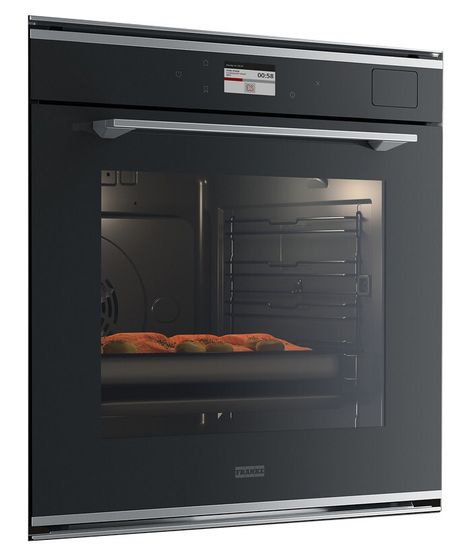 Электрический духовой шкаф Franke 116.0613.708 нержавеющая сталь/черное стекло