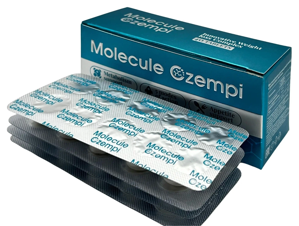 Пластинки для похудения Молекула Оземпик 40 штук