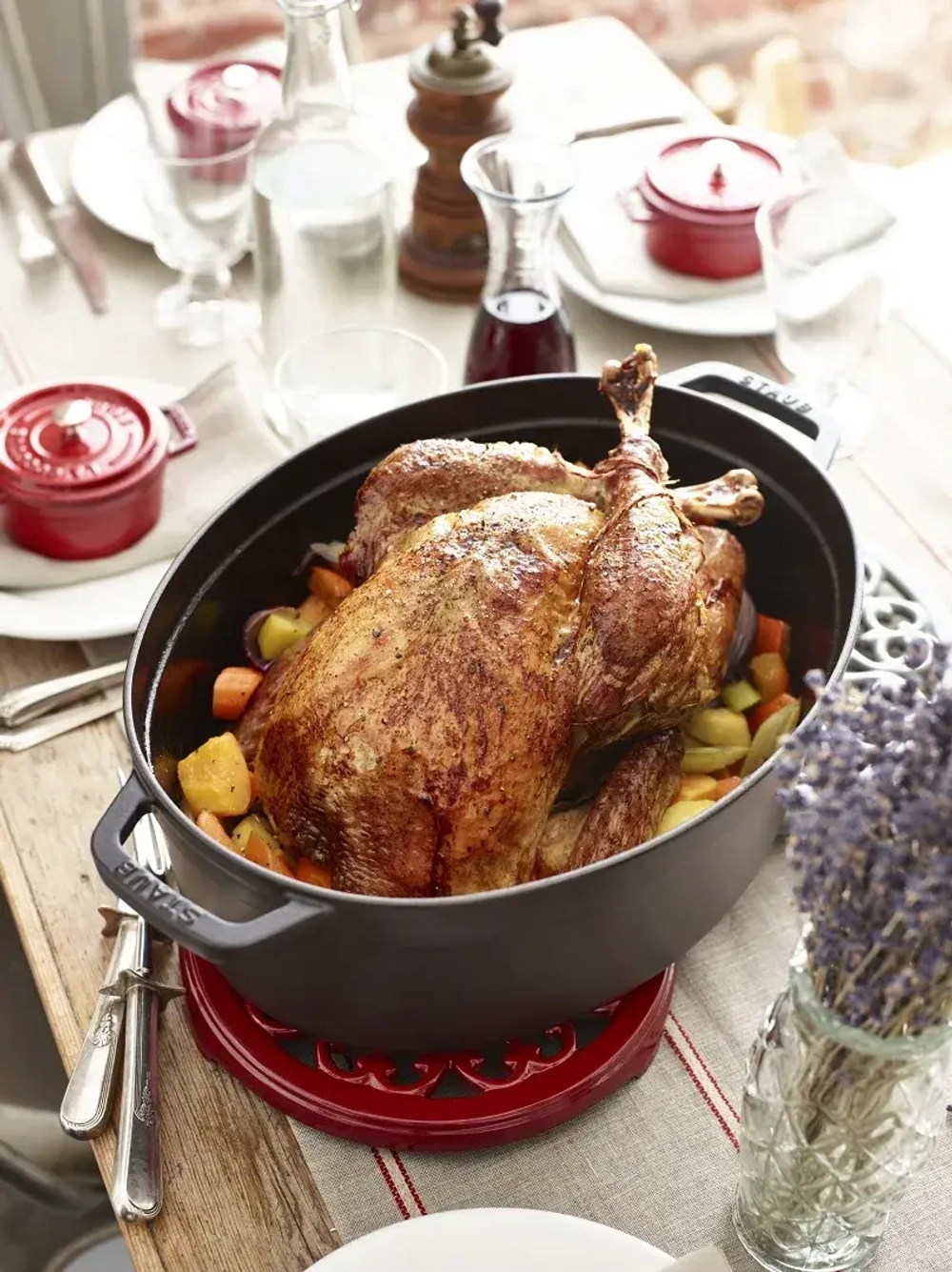 STAUB Чугунное блюдо для трюфелей Cocotte oval 4,2 л 29 см
