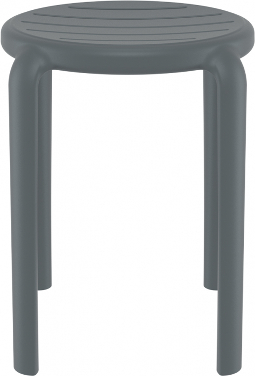 Табурет пластиковый Siesta Contract Tom 45, темно-серый