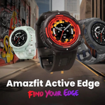 Смарт-часы Amazfit Active Edge 33.5 мм серый-серый