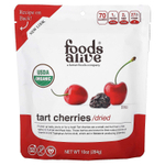 Foods Alive, органическая вишня, сушеная, 284 г (10 унций)