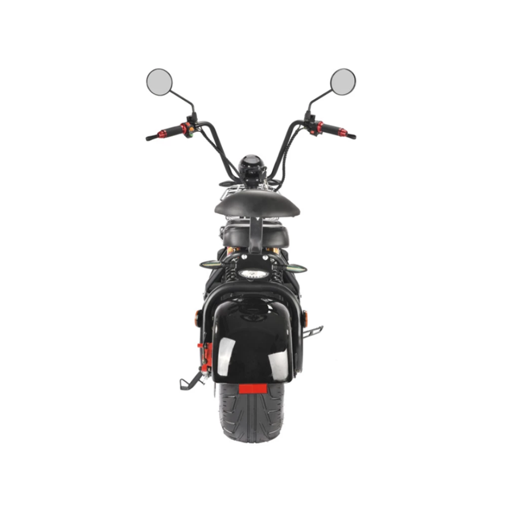 Электроскутер CityCoco White Siberia Pro Light 2000w Черный