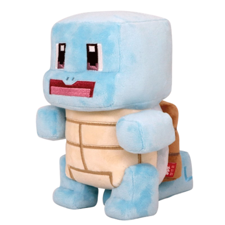 Мягкая игрушка Покемон-Майнкрафт Сквиртл