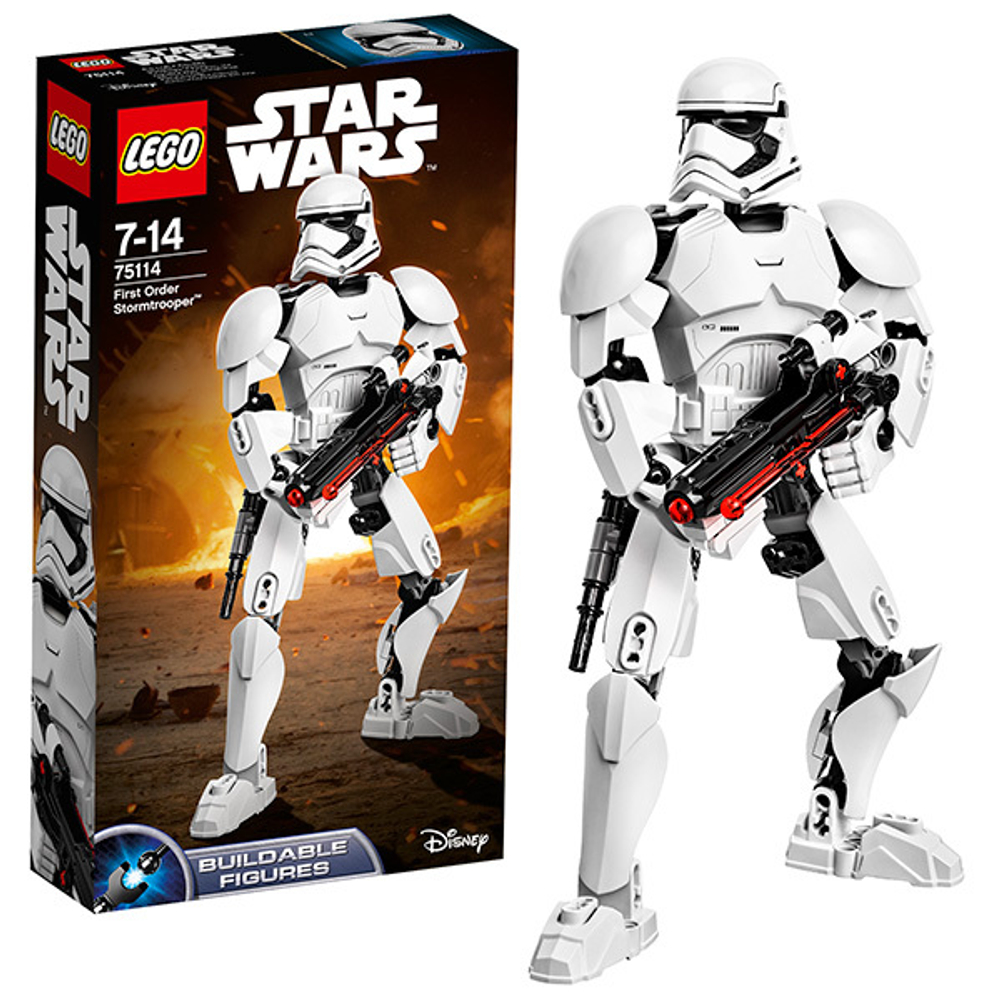 LEGO Star Wars: Штурмовик Первого Ордена 75114 — First Order Stormtrooper — Лего Звездные войны Стар Ворз