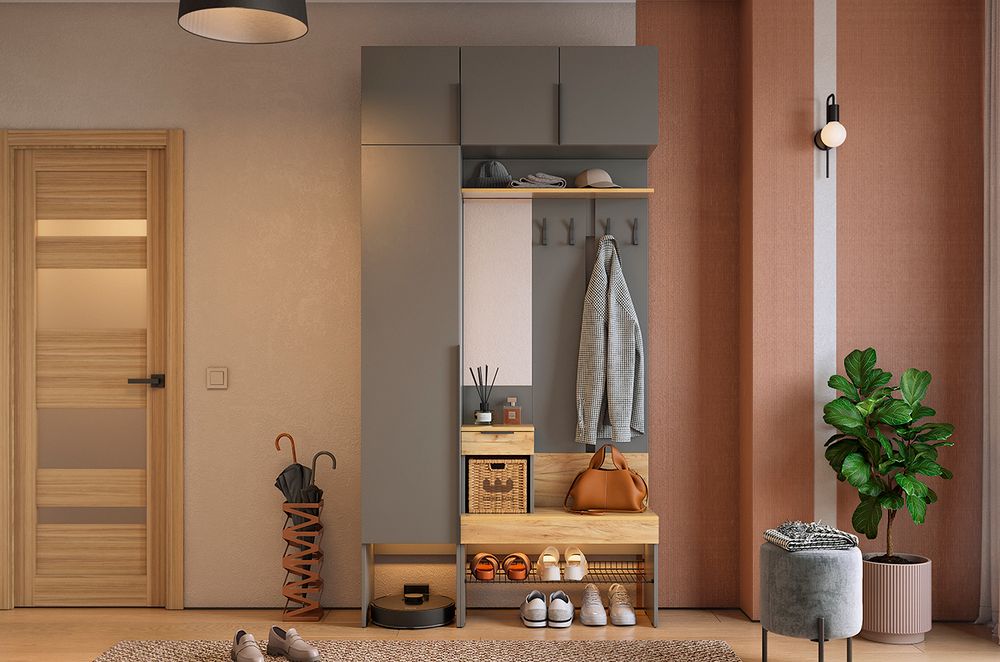 Прихожая "Баско" К4 1200, Мебельсон, г. Ижевск