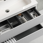 Тумба подвесная под раковину Sancos Snob T, Bianco 590х445х500