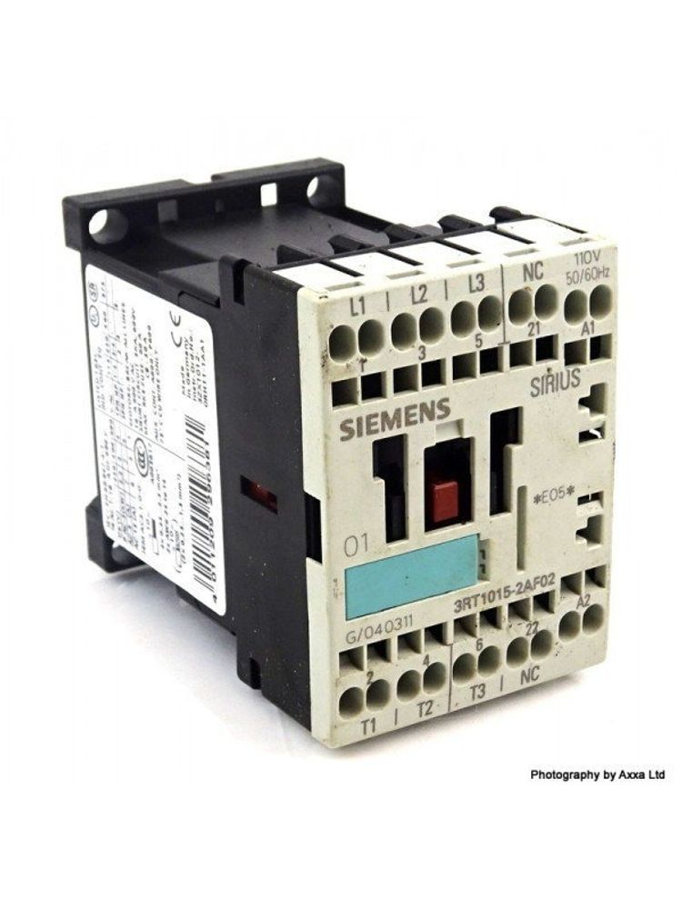 Контактор 110V 3kW 10E 1NC 3RT1015-1AF02 Siemens