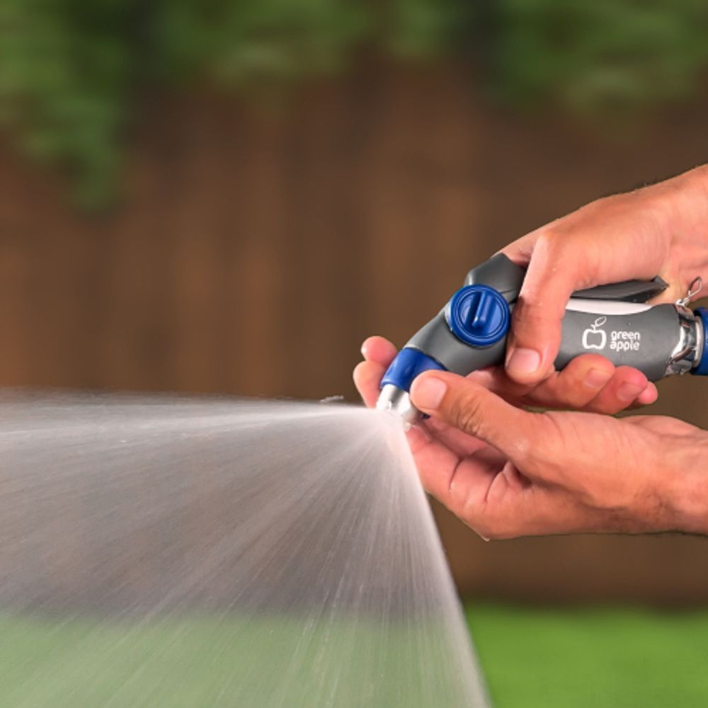 GWHM12-036 GREEN APPLE Пистолет-распылитель, металл, регулируемая латунная форсунка, 3 режима | GREEN APPLE