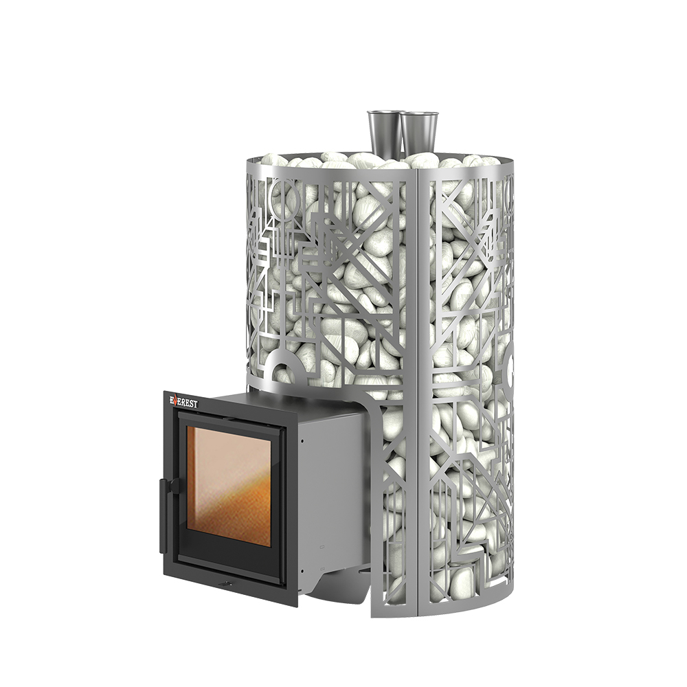 Печь для бани Эверест "Steam Master" GALAXY 24 INOX (226М)