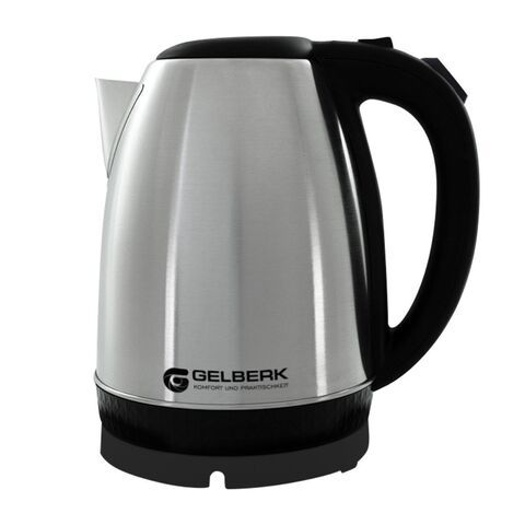 Чайник электрический Gelberk, GL-451, 1.8 л, 1500 Вт, ск нагр элем, металл