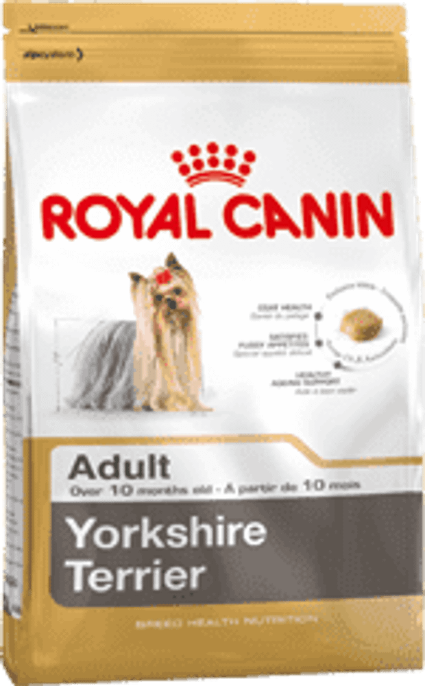 *Royal Canin 3кг корм для взрослых собак породы Йоркширский Терьер(Уценка)