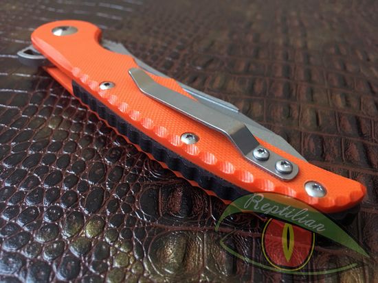 Складной нож Reptilian Скальд02 c клинком из стали 9Cr18MoV, рукоять G10