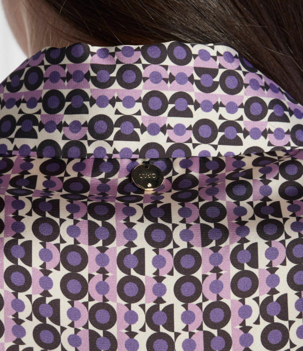 Платье с ремешком Liu Jo - фиолетовый (MF3401 T3450)