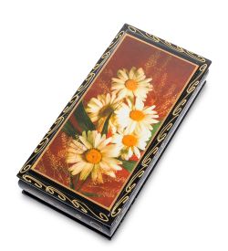 Народные промыслы ШК-11/ 5-G Шкатулка-купюрница в технике декупаж (8х17х4)