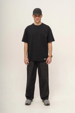 Брюки КУЛЬТУРА "NYLON CHINO", черный