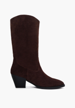 Полусапоги // Helen // Cacao // Suede