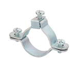 Хомут заземления для труб 50 мм (1" 1/2), оцинкованная сталь