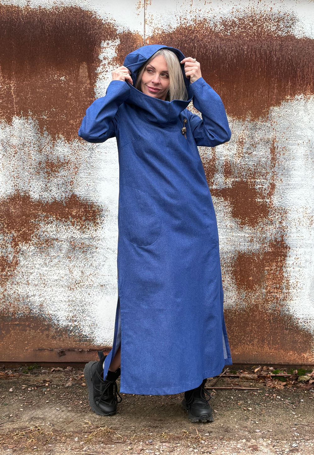 Платье Assassin /джинс синий