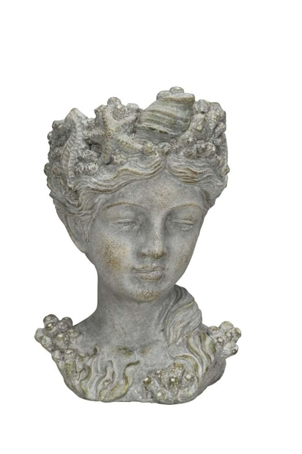 Кашпо декоративное "Нереида" 17,5x15,5xH26см