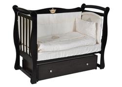 Детская кроватка Кедр Viola 1 (маятник универсальный) слоновая кость