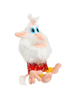 Игрушка мягкая БУБА в красной рубашке, 18 см, без чипа