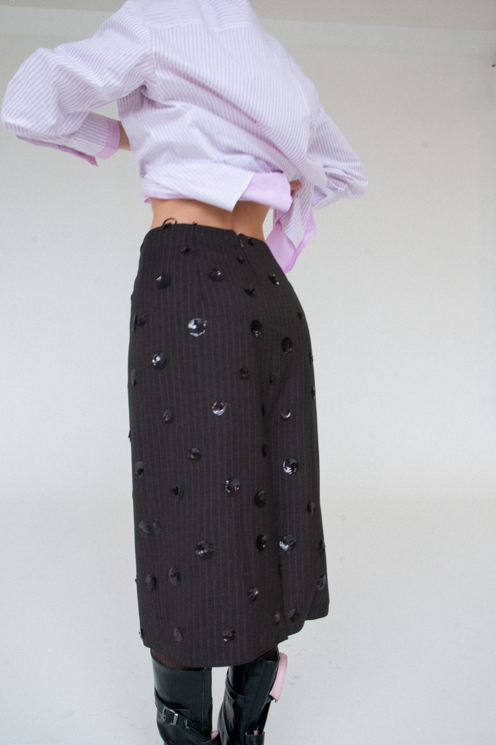 Юбка с пайетками LORIS