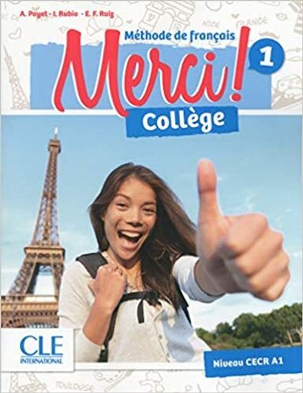 Merci! collège 1 - Niveau A1 - Livre de l&#39;élève +Cahier d&#39;activités