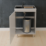 Кухня Севилья 180 см со столешницей (6 модулей), белый ЛДСП