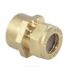 Муфта латунь 20Aх1/2" обжим/ВР STAHLMANN SSFL2001/2BEF