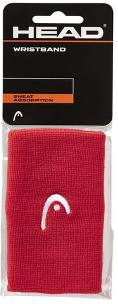 Напульсник теннисный Head Wristbands 5" - red