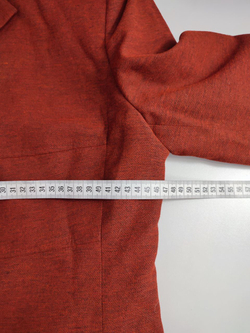 Пиджак Rico Ponti коричневый стильный 48 размер