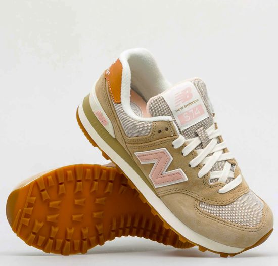 Кроссовки New Balance 574 Beige/Pink