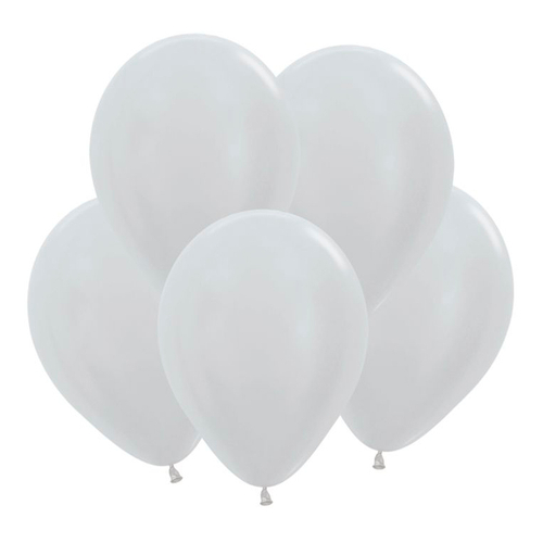 S 12" Перламутр Серебро / Silver / 10 шт.