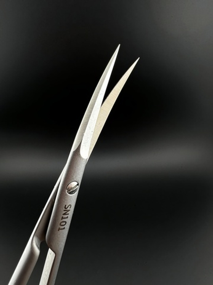 Ножницы для кутикулы Yoko SN 101, ручная заточка, 103мм