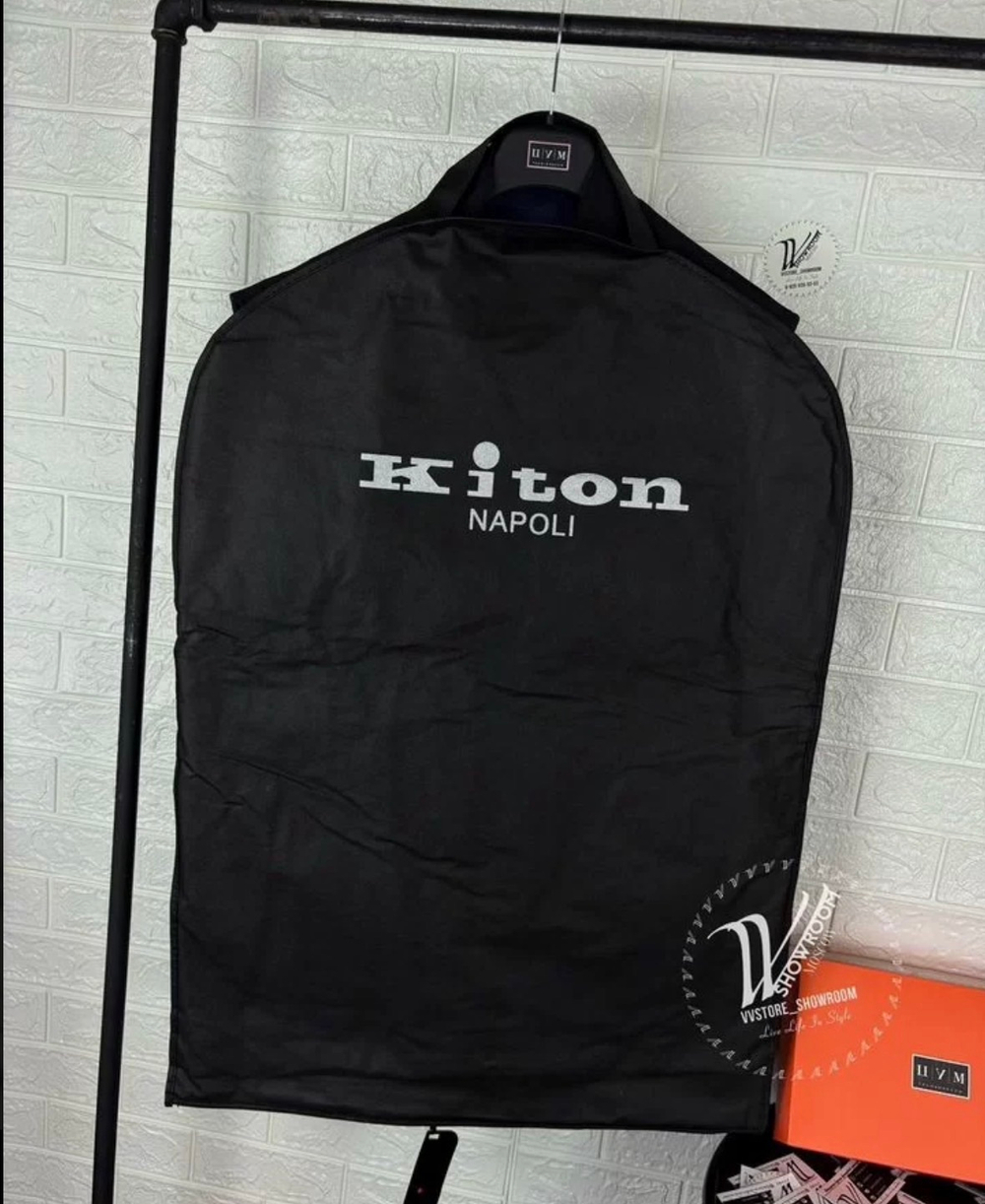 Жилет Kiton батал двусторонняя великан премиум