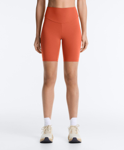 OYSHO Легинсы-велосипедки Comfortlux с высокой посадкой длиной 20 см, терракотовый