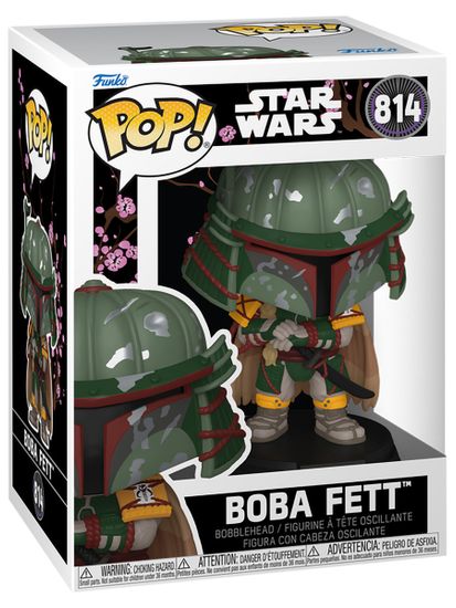 Фигурка Funko POP! Bobble Star Wars SWI Boba Fett (814) 90295 / Фигурка Фанко ПОП! по мотивам вселенной "Звездные войны", Боба Фетт