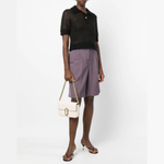 СУМКА THE J MARC MINI SHOULDER BAG CLOUD WHITE