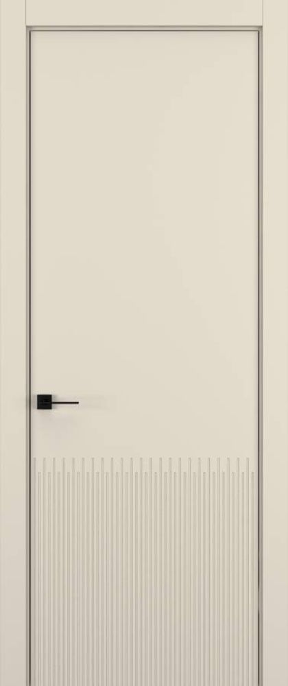 Дверь 5 VERTICAL Матовый Марципан