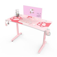 Стол для компьютера (для геймеров) EUREKA GIP 47, Pink (ZX-GIP-P47PK)